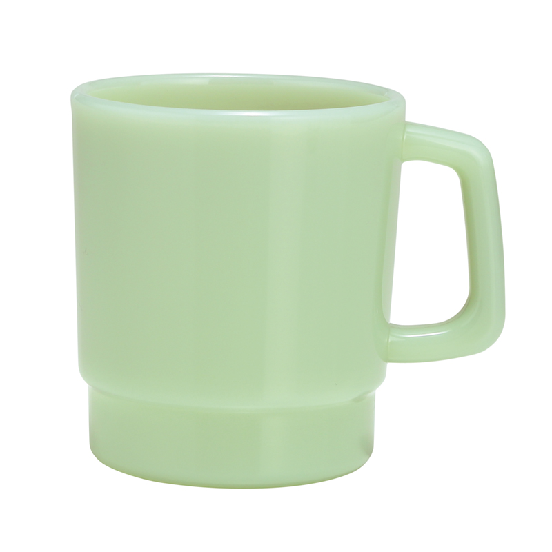 【先行掲載】ミルクガラススタイル マグカップ（グリーン）