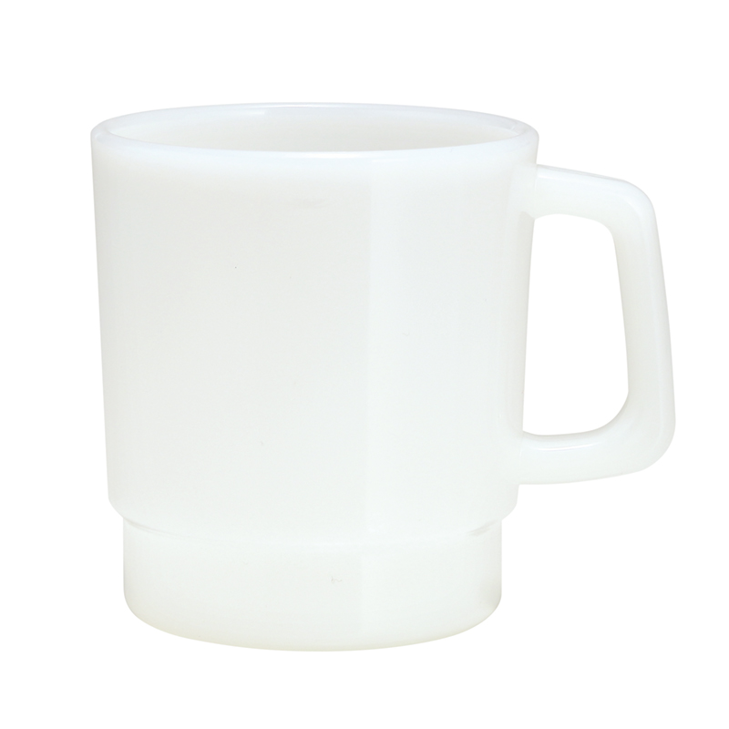 【先行掲載】ミルクガラススタイル マグカップ（ホワイト）